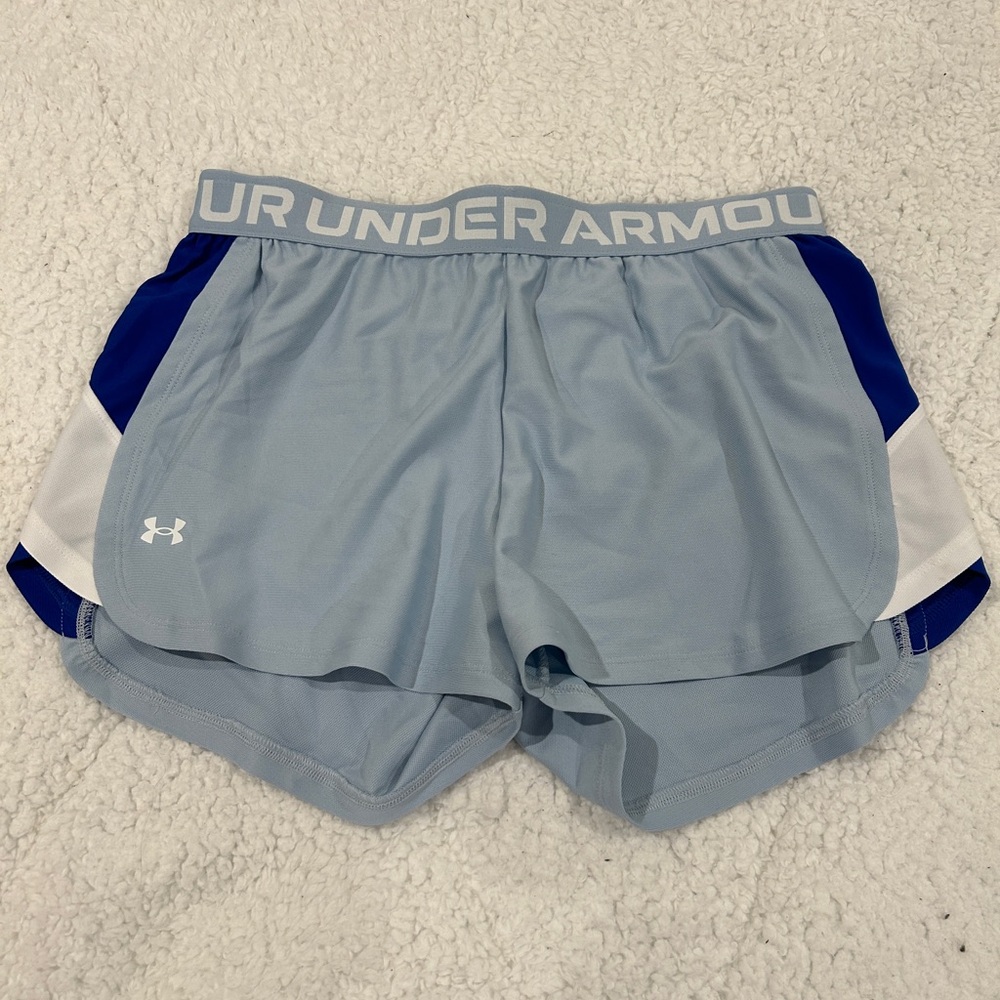 Under Armour Light Blue Athletic Shorts